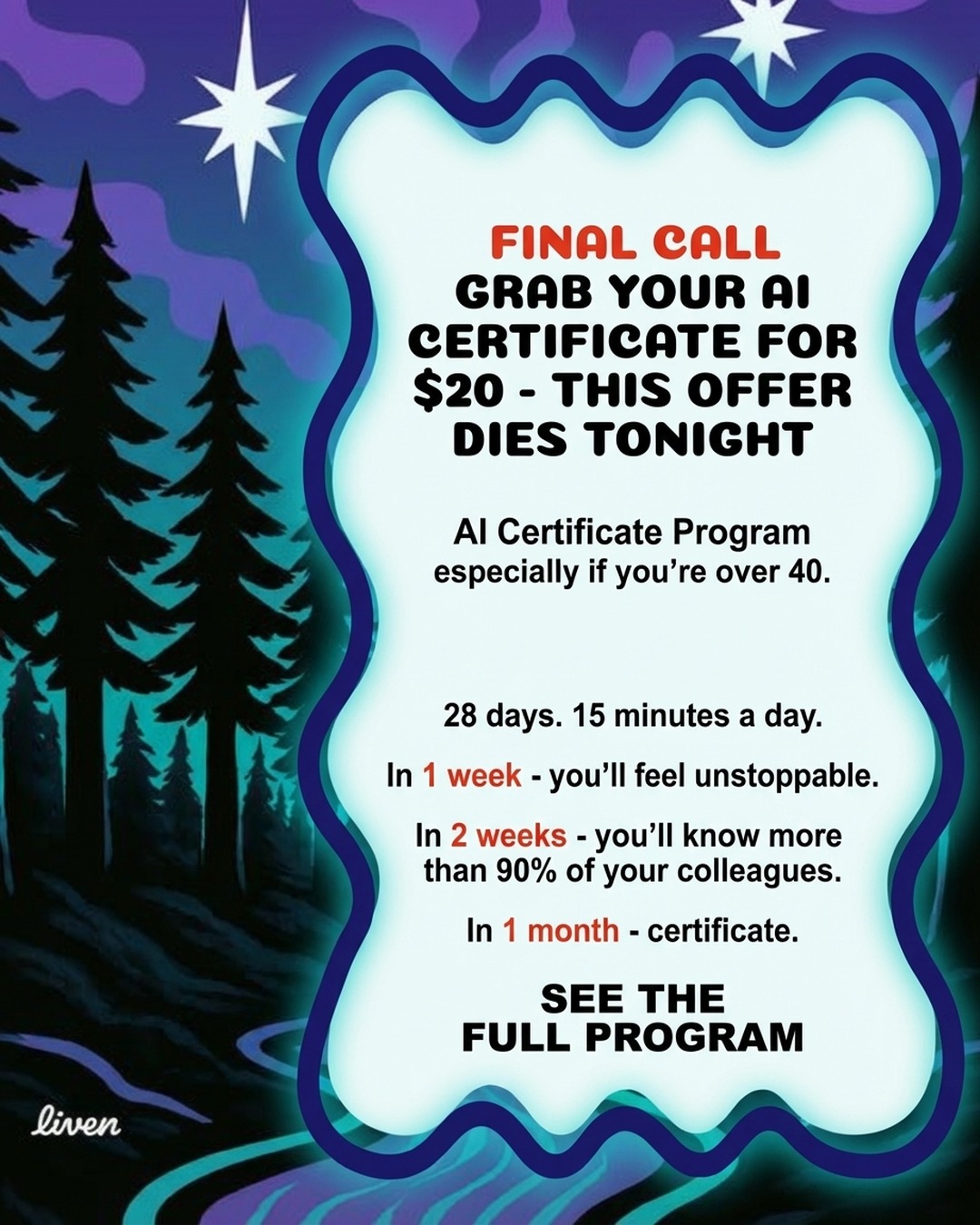 Coursiv Facebook ad