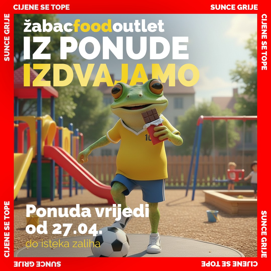 Žabac Food Outlet Facebook ad: Plan je bio uzeti jednu stvar.