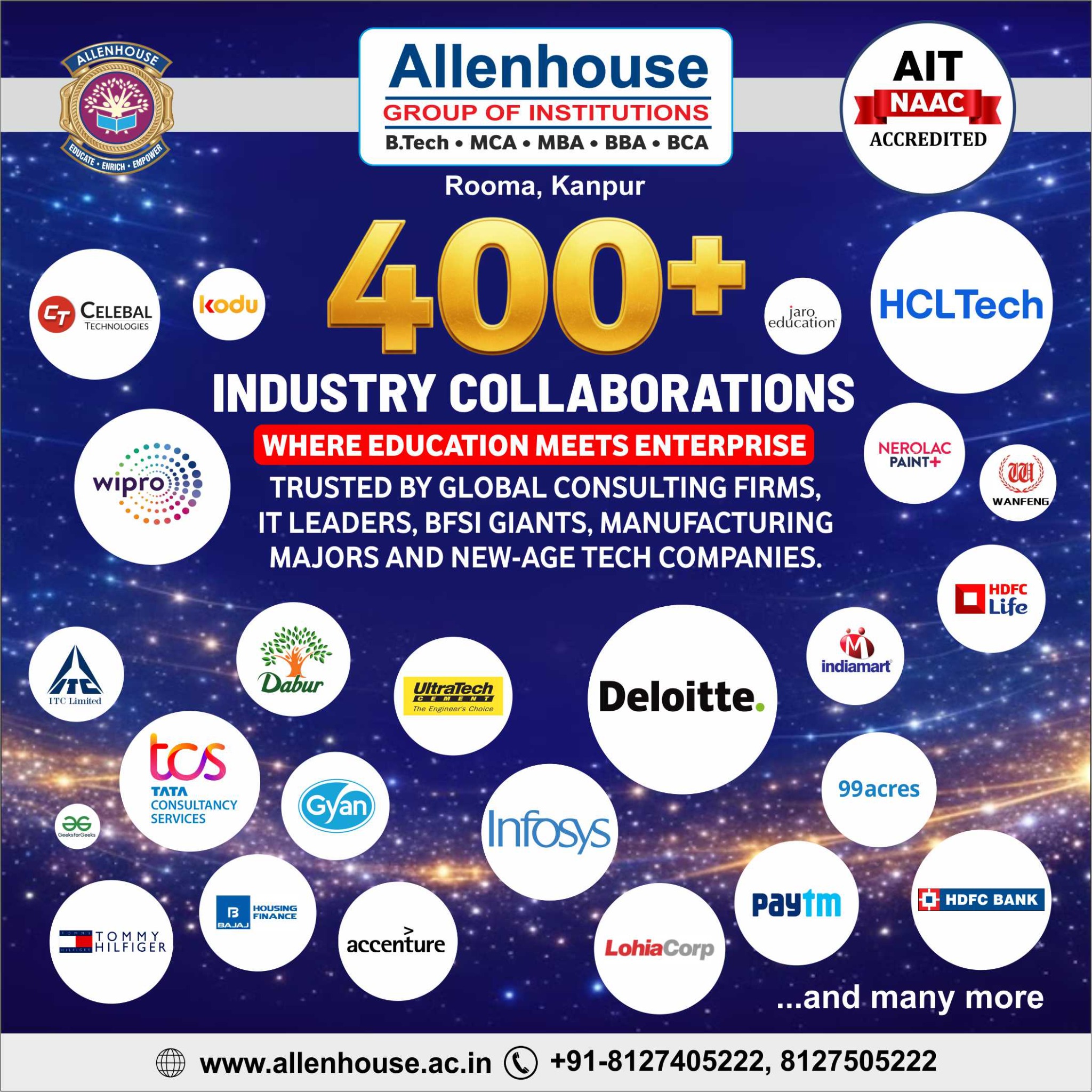 Allenhouse Group of Institutions, Rooma, Kanpur Facebook ad from Mar 18, 2026