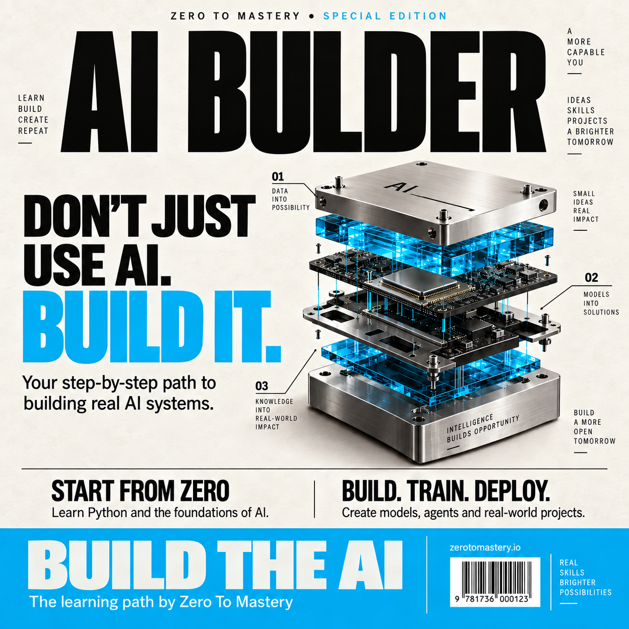 Zero To Mastery Facebook ad: Learn To Build Your Own AI, Without Any Experience
