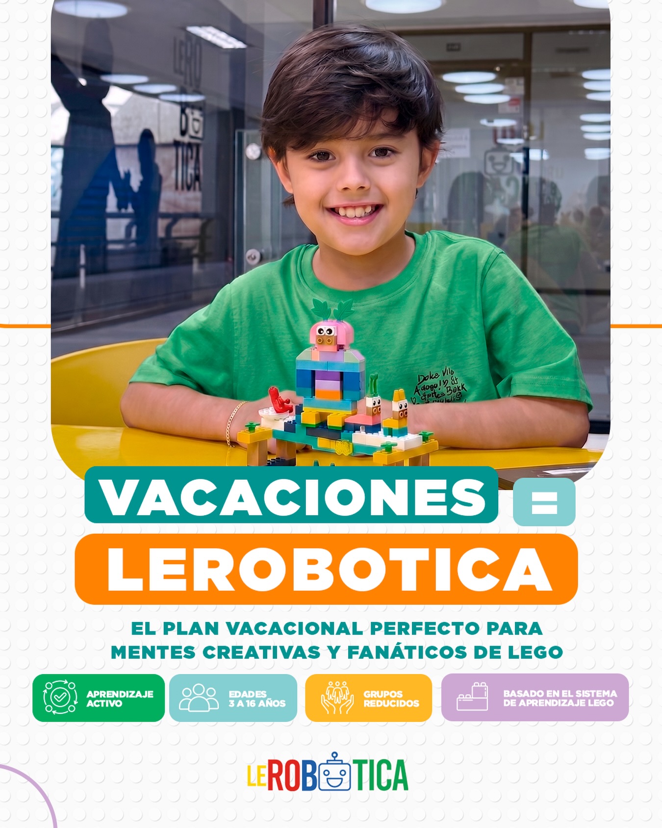 Lerobotica Facebook ad: ¿Listos para unas vacaciones en movimiento?