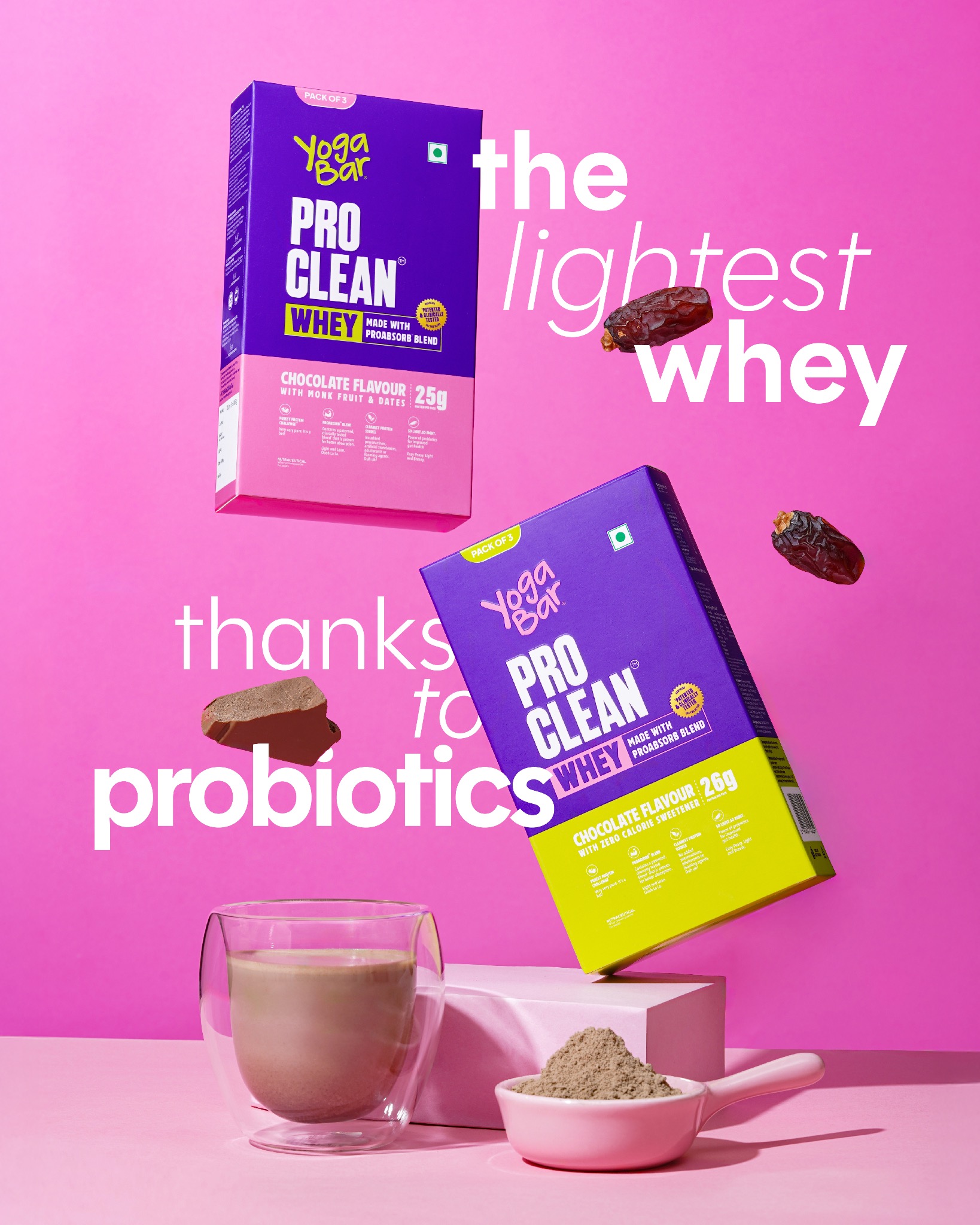Yogabars Facebook ad