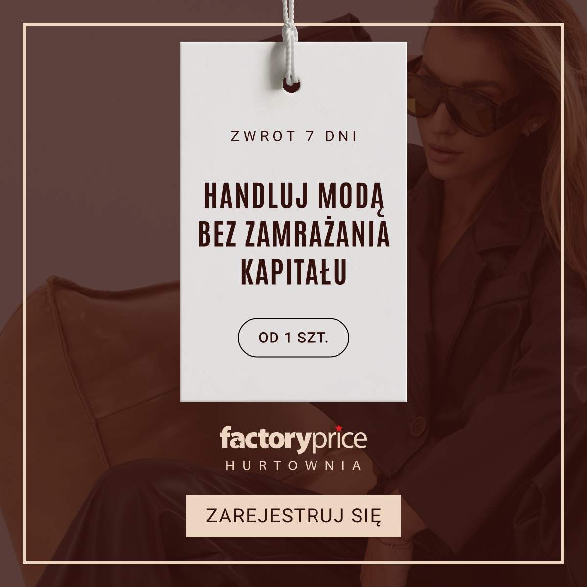 Factoryprice.Hurtownia Facebook ad: Handluj Modą bez Zamrażania Kapitału