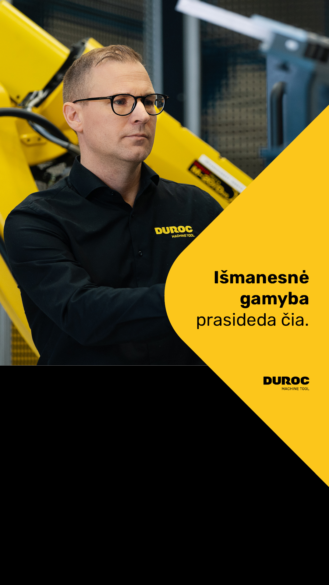 DUROC Machine Tool Lietuva Facebook ad