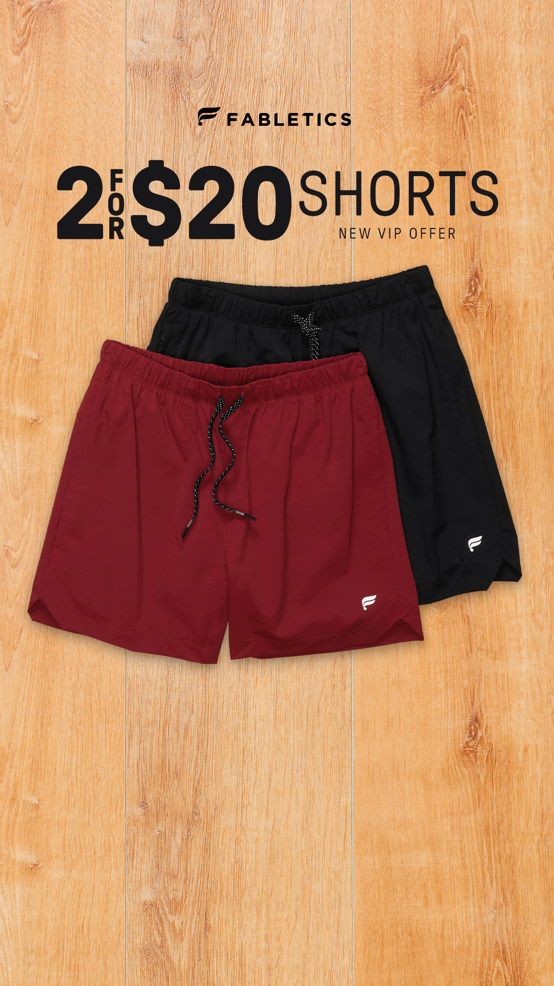 Fabletics Men Facebook ad