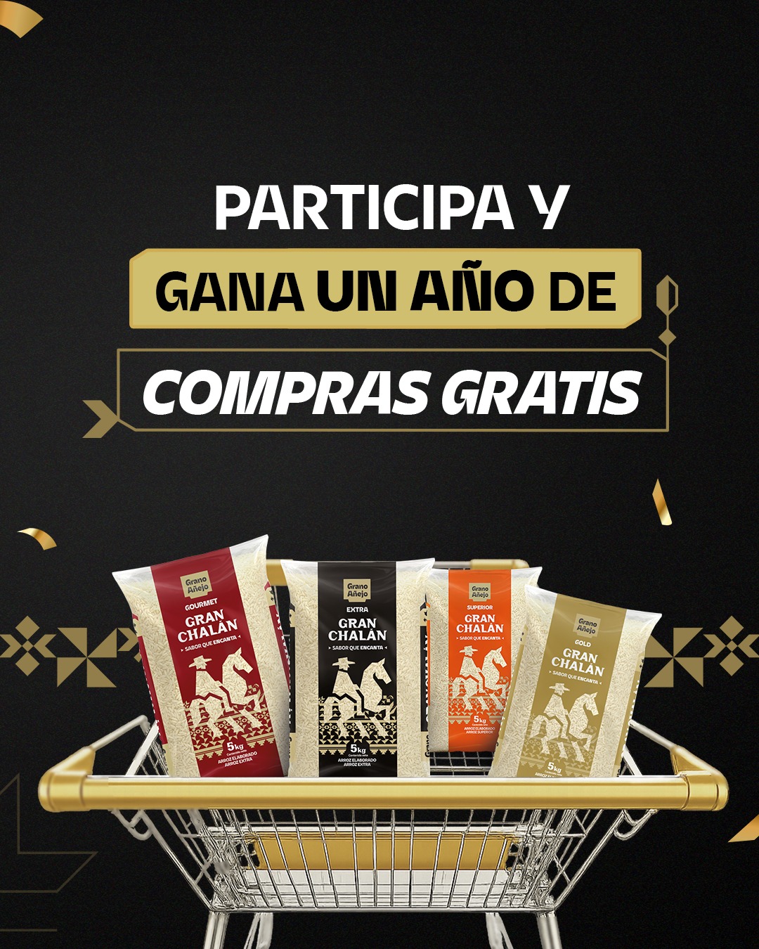 Arroz Gran Chalán Facebook ad: Participa hoy y podrías llevarte ¡un año de…