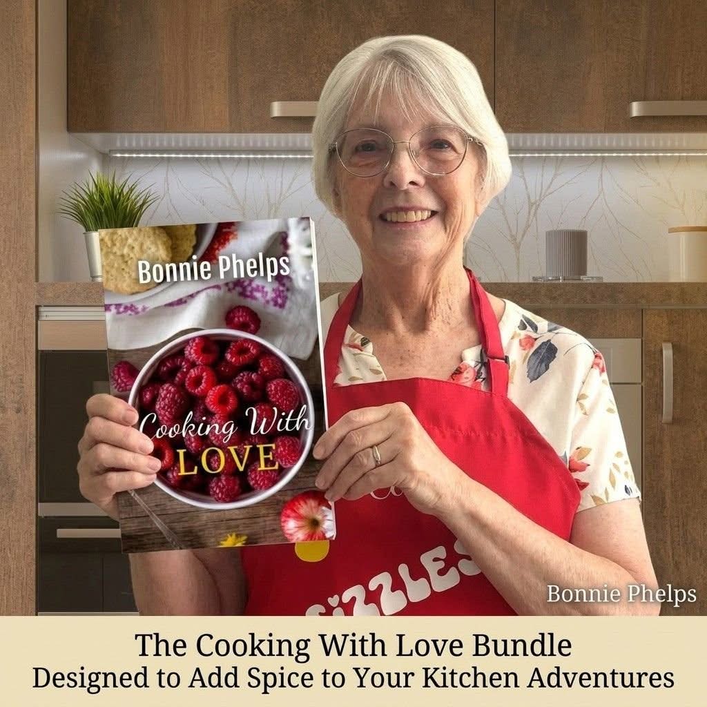Bonnie Phelps - Author Facebook ad: Join Me in the Kitchen