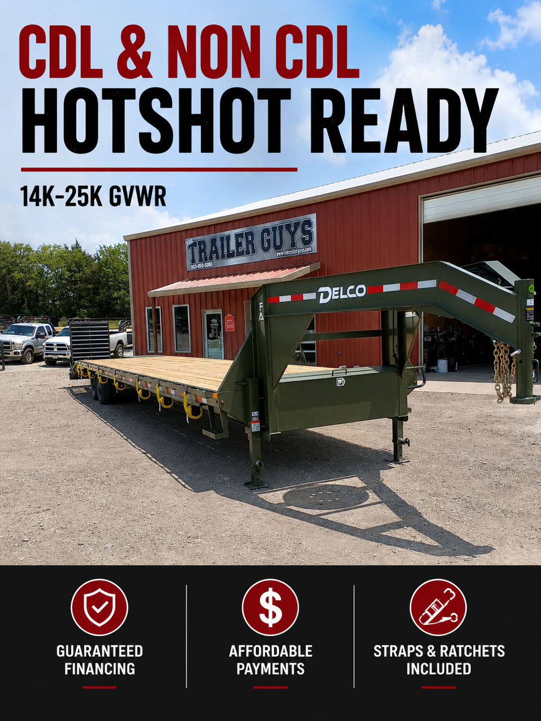 The Trailer Guys - Trenton Facebook ad: DON'T LET YOUR EQUIPMENT HOLD YOU BACK.