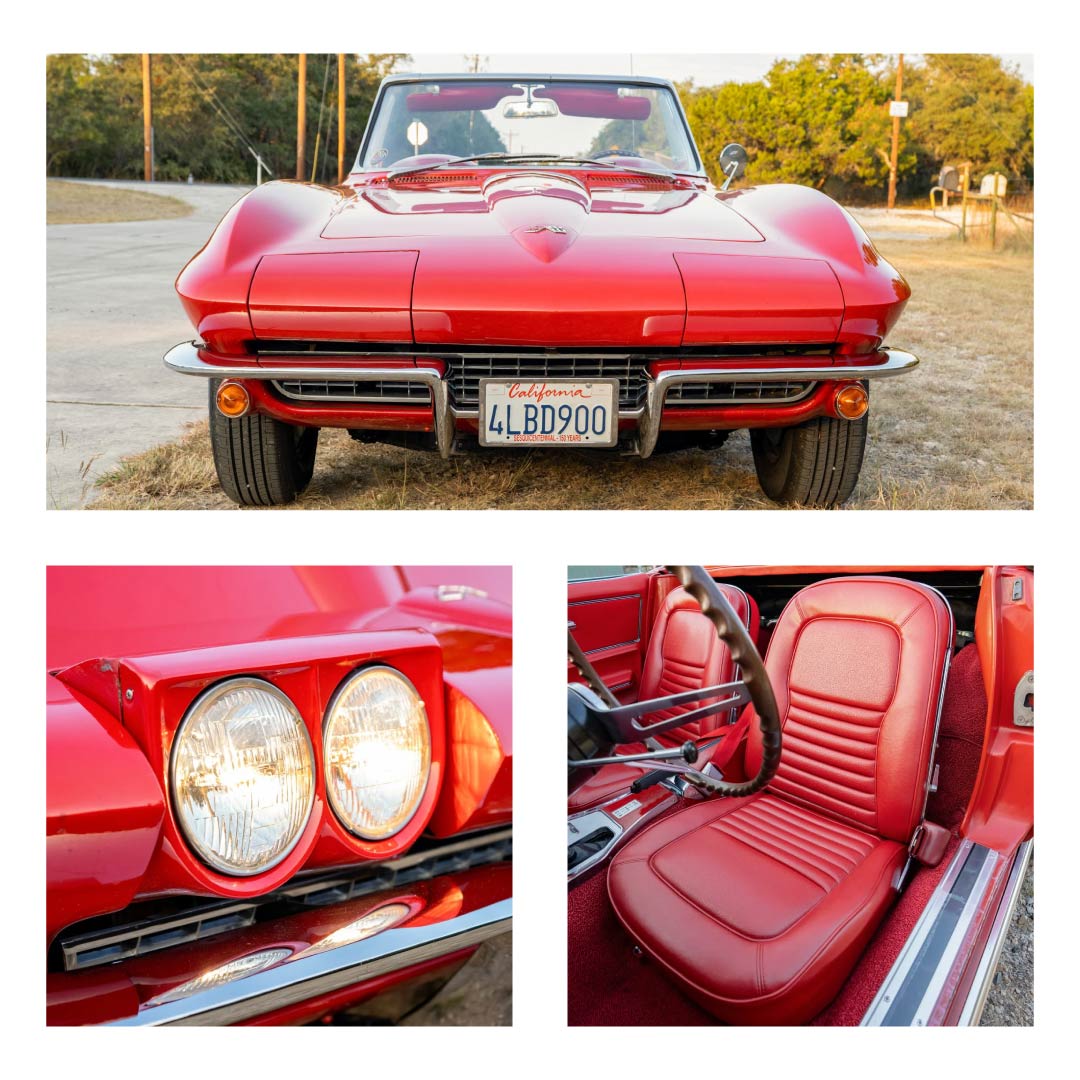 Auburn Cord Duesenberg Automobile Museum Facebook ad: Win This '67 Sting Ray + $10,000 Cash