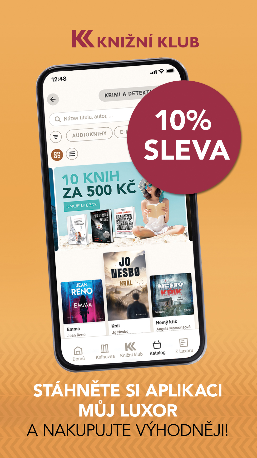Knihkupectví Luxor Facebook ad