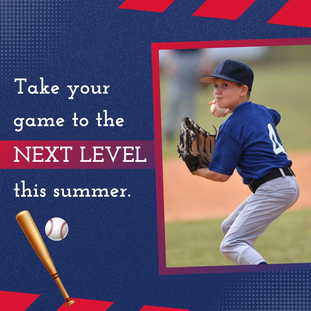 Baseball Eval Facebook ad: Level up your skills at Elite Fundamentals Baseball…