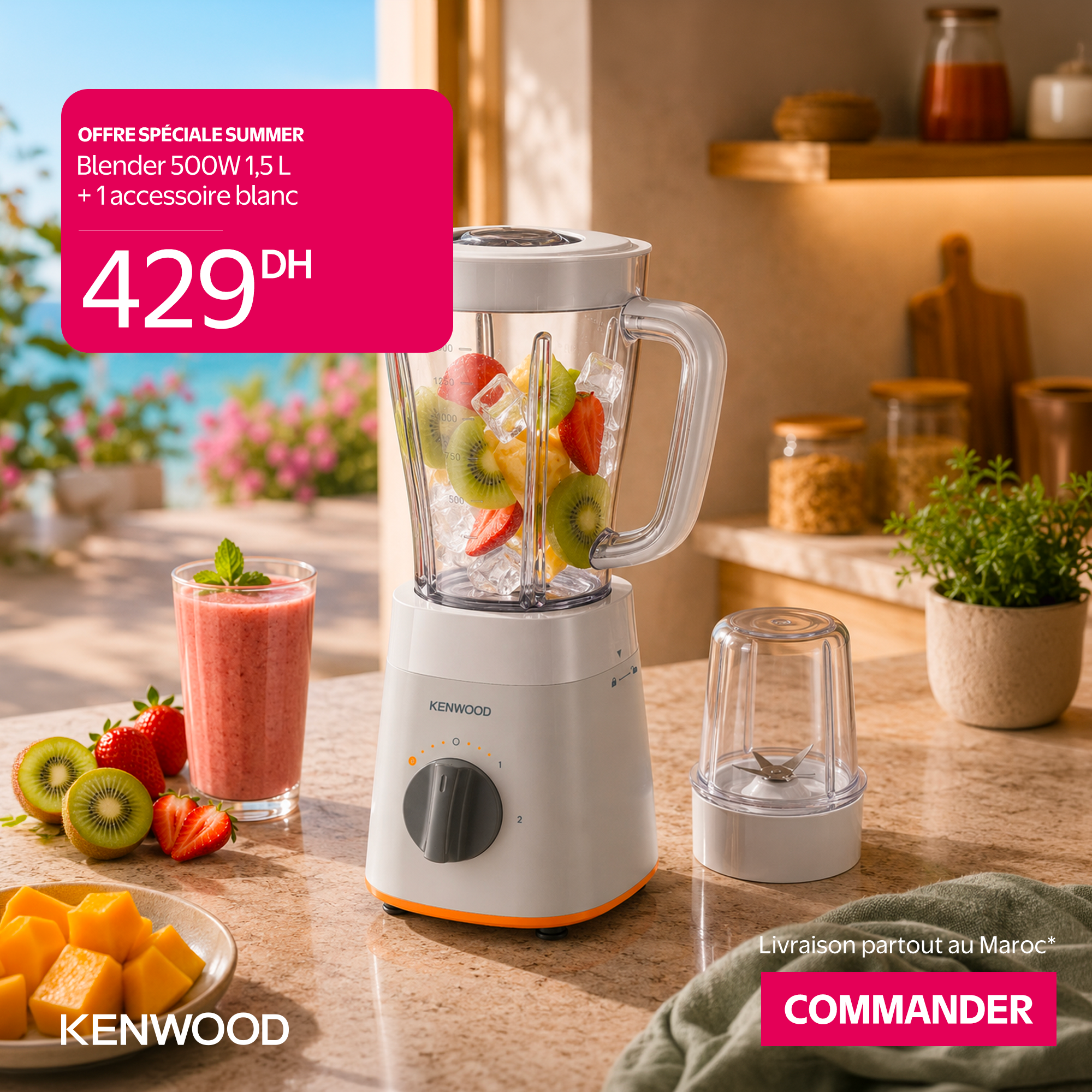 Kenwood Maroc Facebook ad