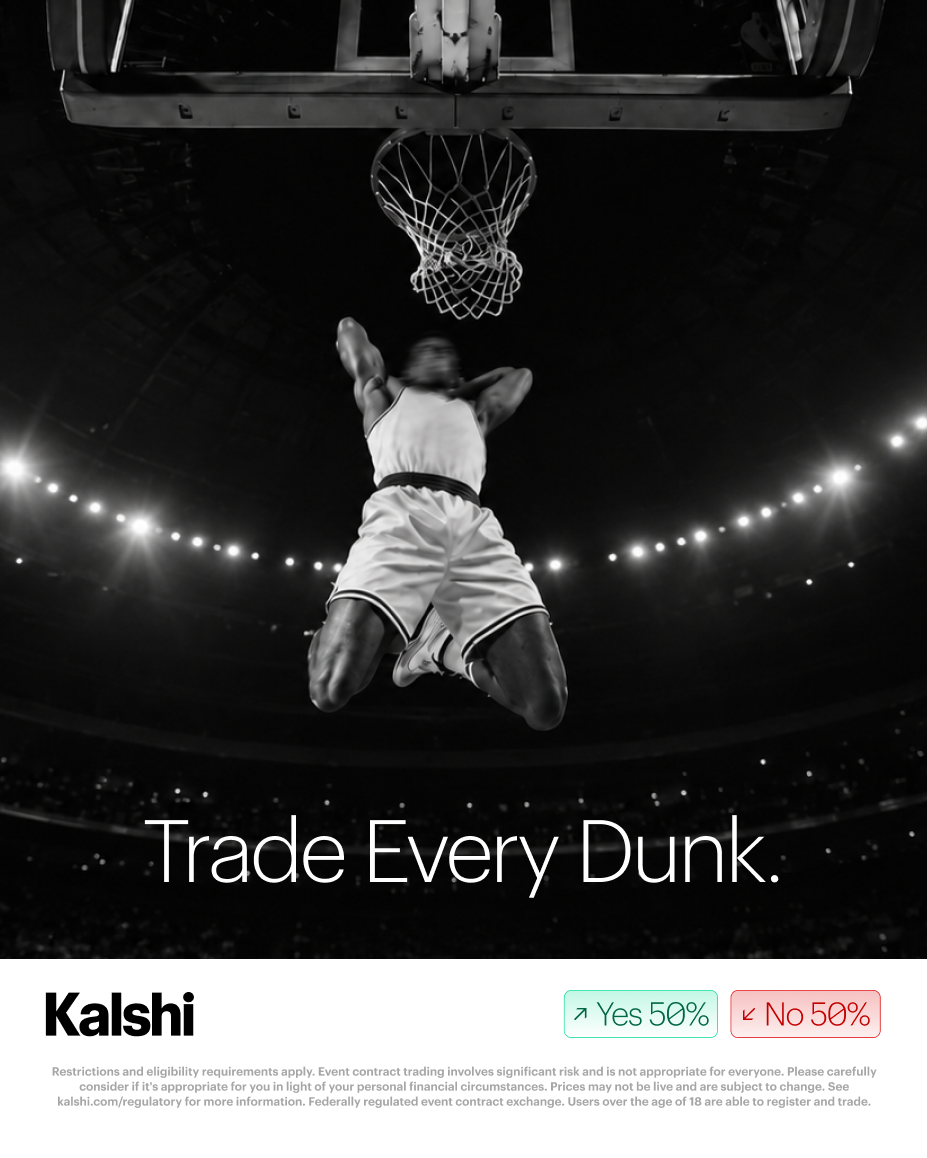 Kalshi - Trade the Headlines Facebook ad