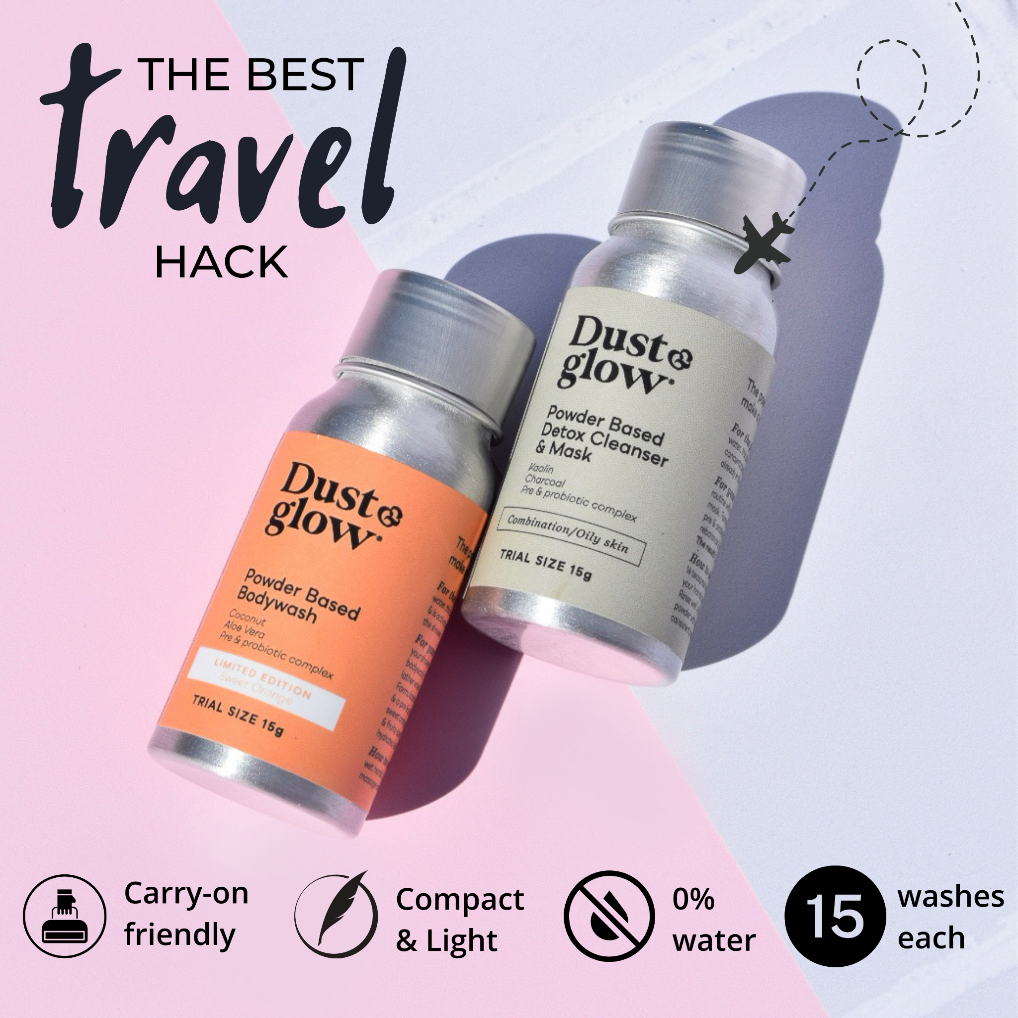 Dust&Glow Facebook ad