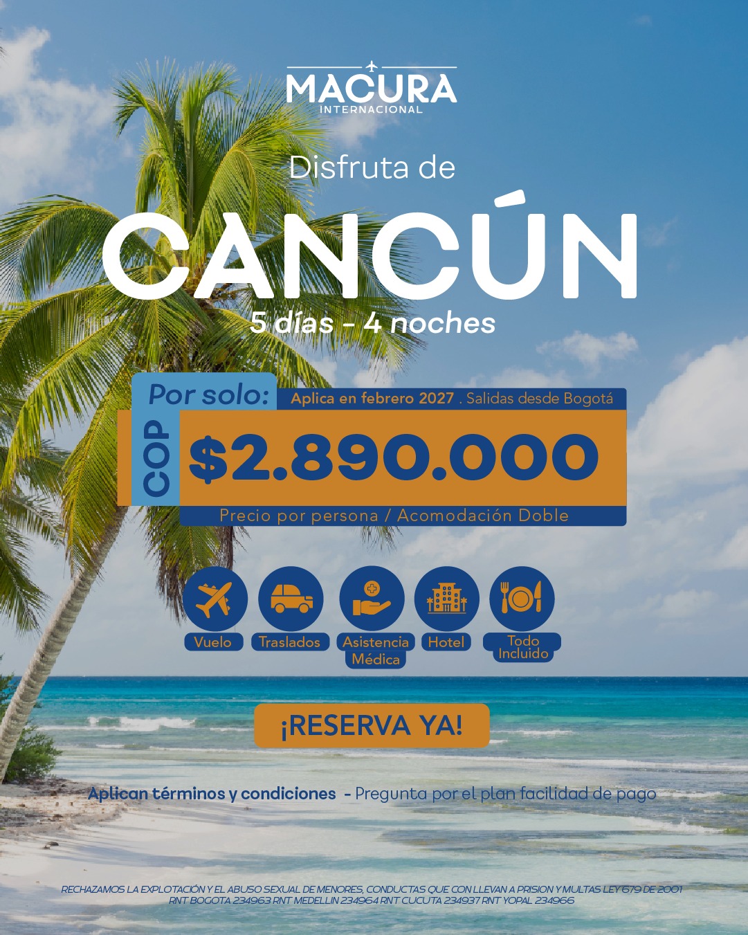 Macura Internacional Facebook ad