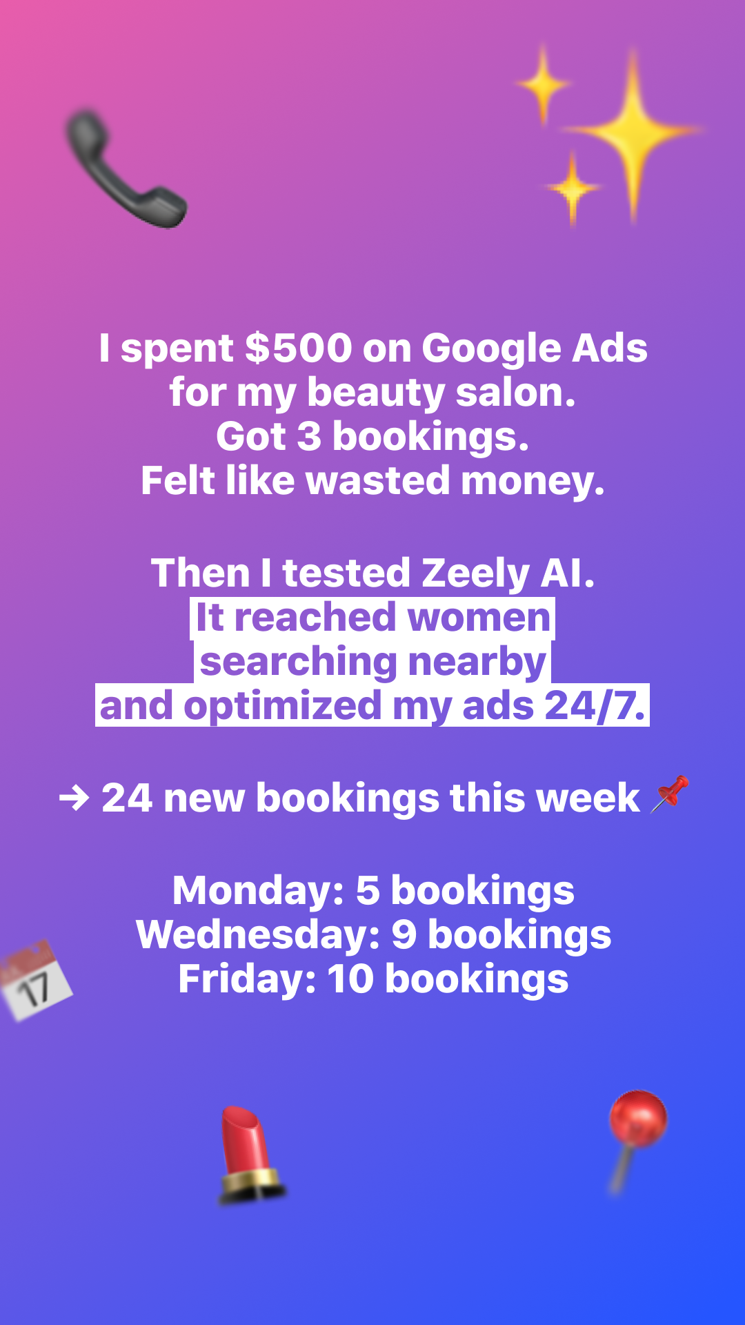 Zeely Facebook ad