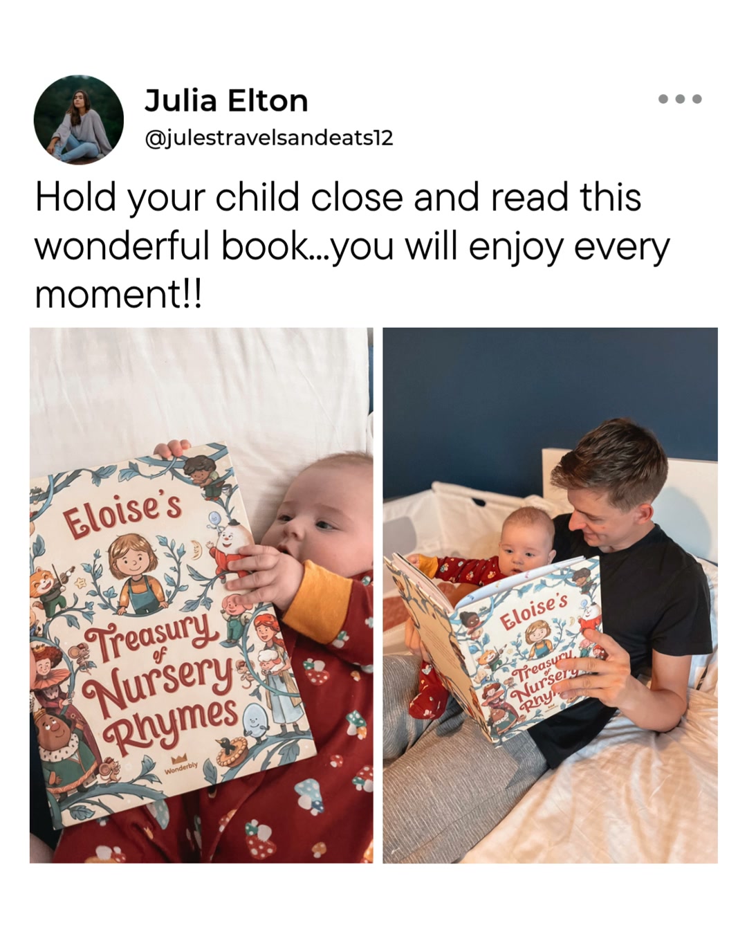 Wonderbly Facebook ad: Make a magical keepsake with Wonderbly