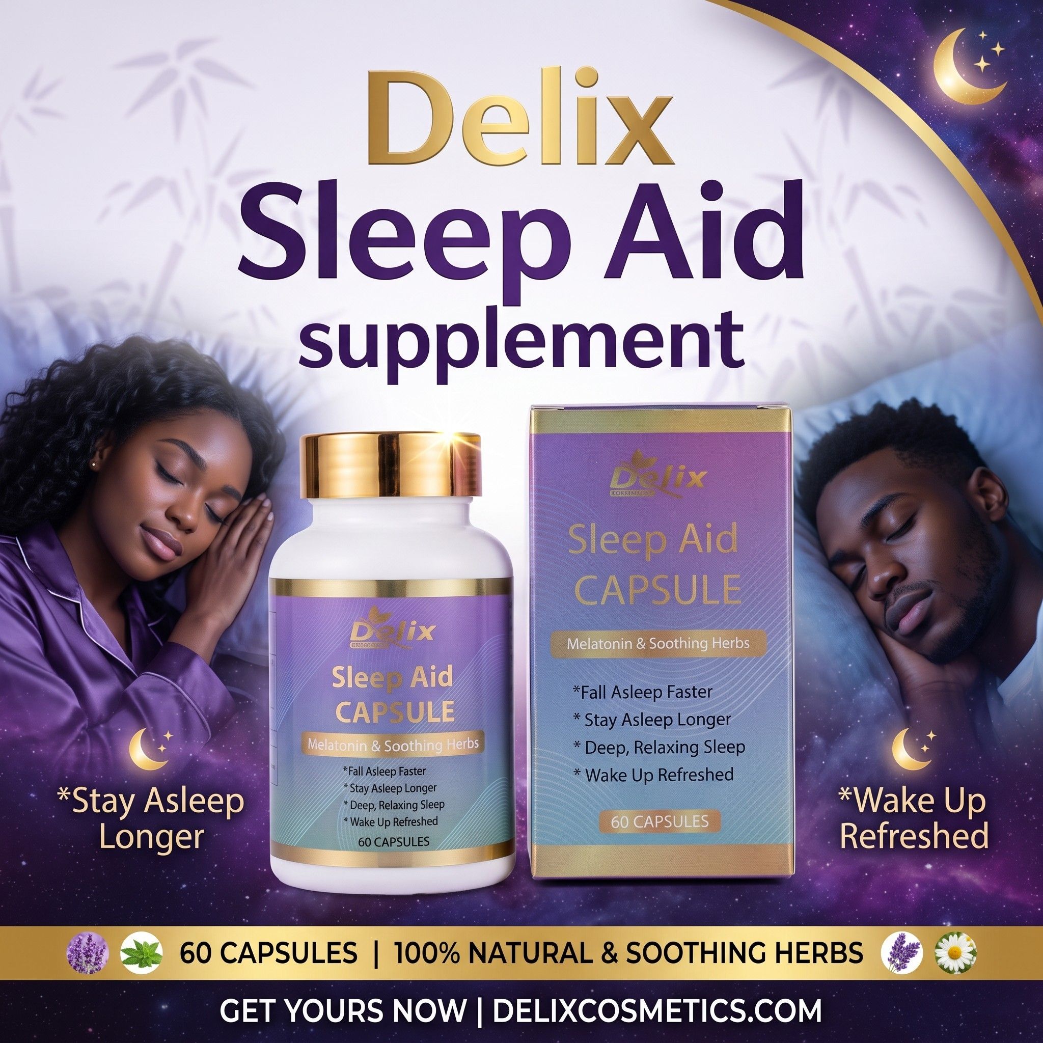 Delix Organic And Natural Supplements Facebook ad: *GH₵200*