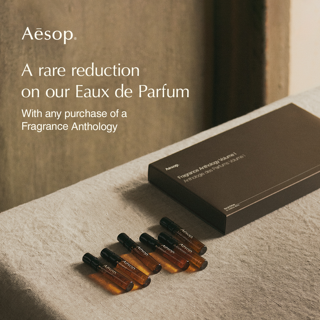 Aesop Facebook ad