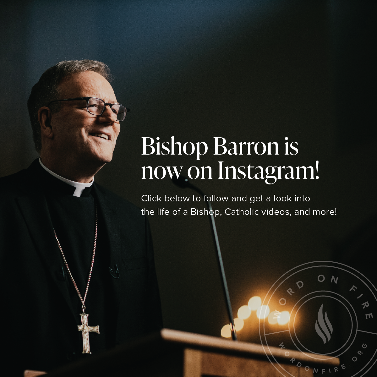 Bishop Robert Barron Facebook ad