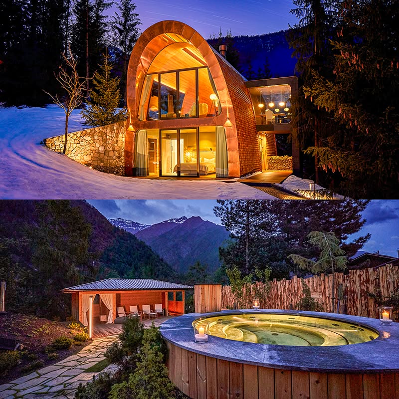 Secret Escapes Facebook ad: Save up to 50% with the members only…