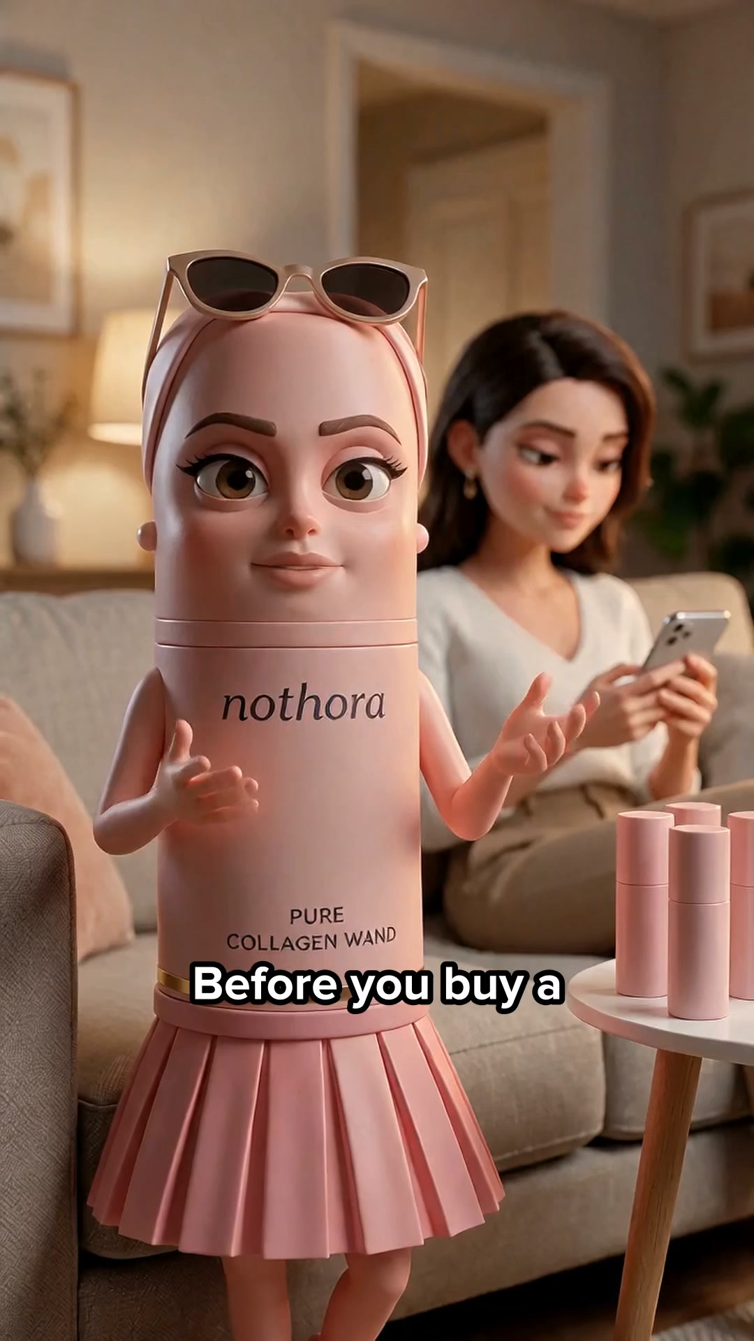 Nothora Facebook ad: Irresistibly Smooth Skin In Seconds