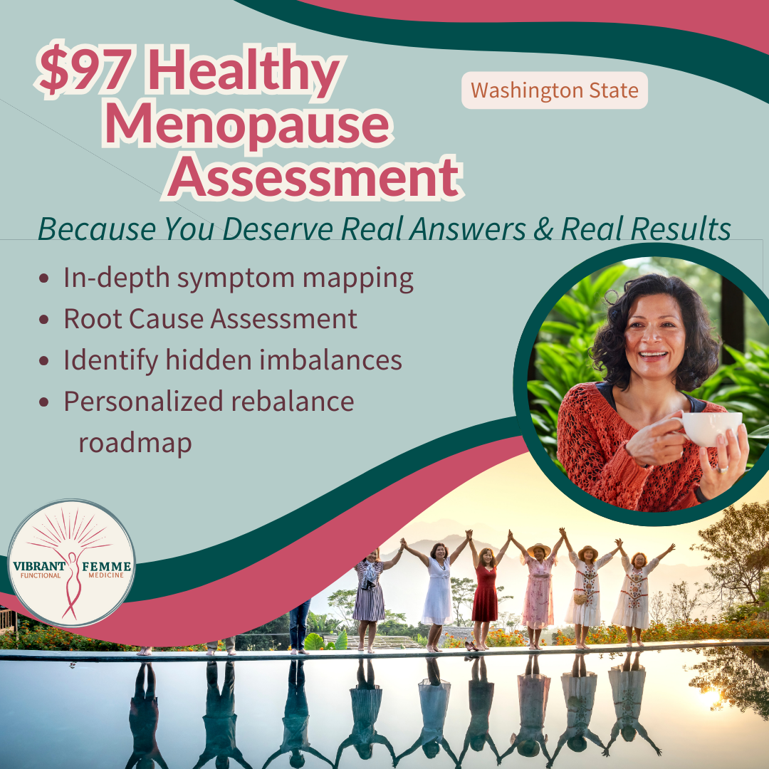 Vibrant Femme Functional Medicine Facebook ad: Still Feeling Off? Find the Root Cause
