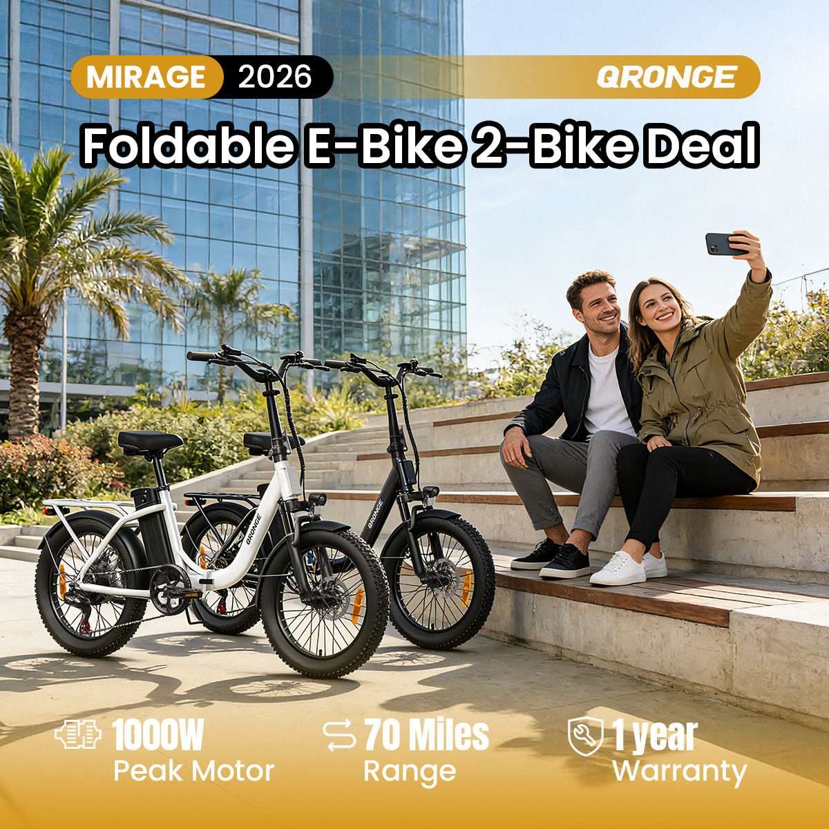 Qronge E-Bike Facebook ad