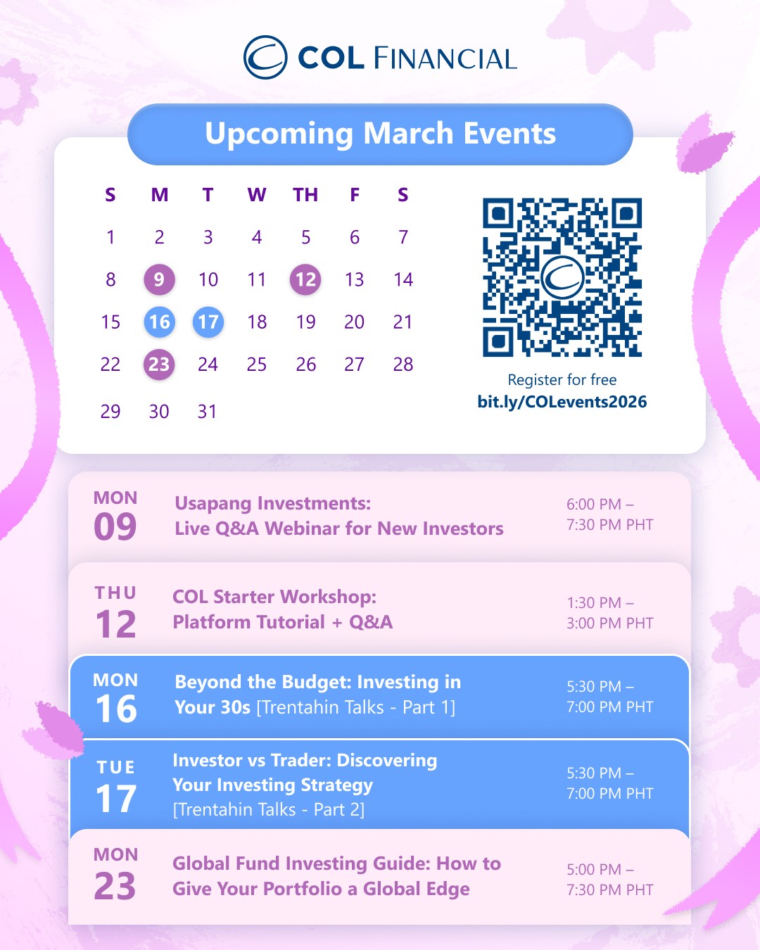 COL Financial Group, Inc. Facebook ad