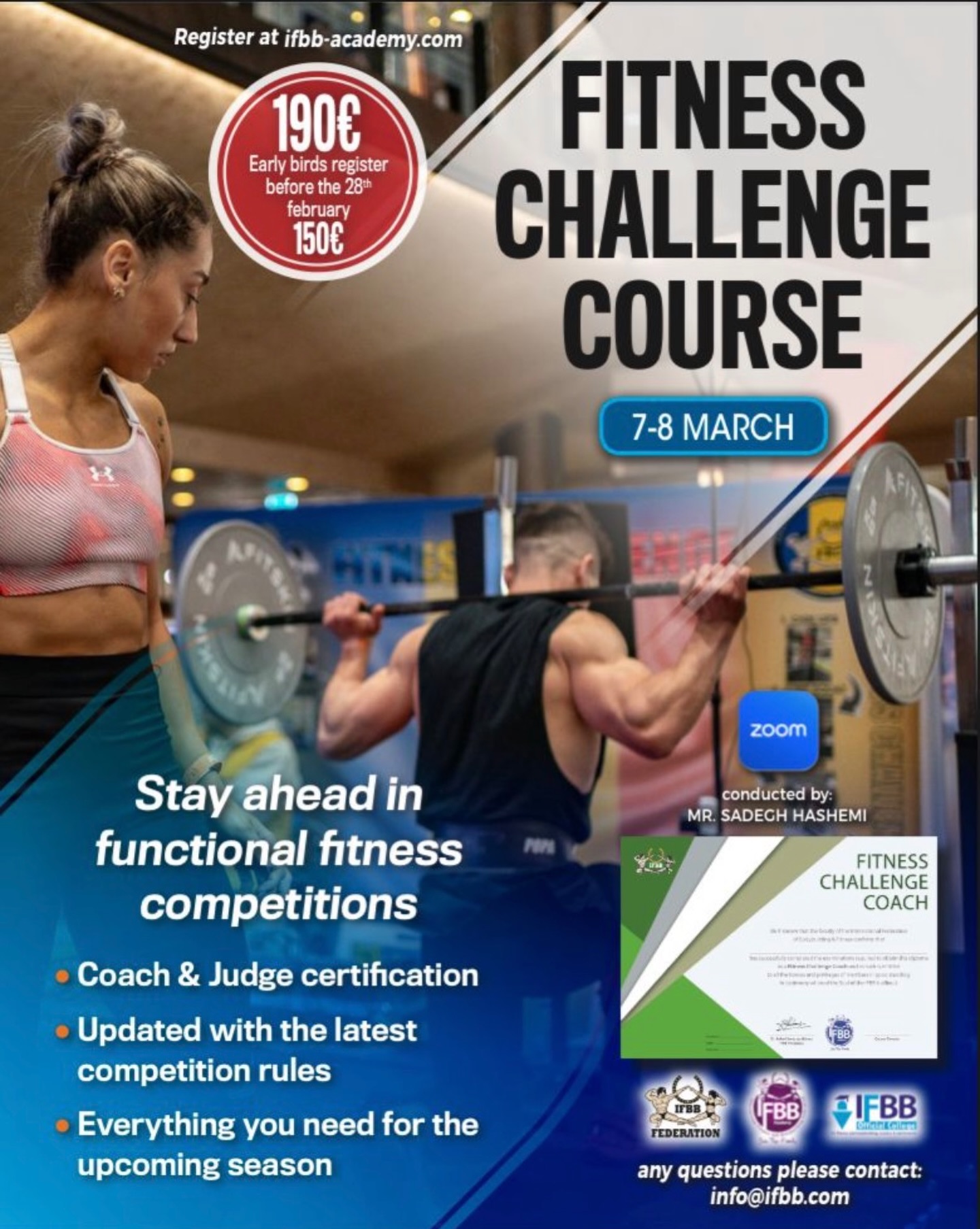 ifbbacademy_headquarters Facebook ad: Master the Functional Fitness Challenge!