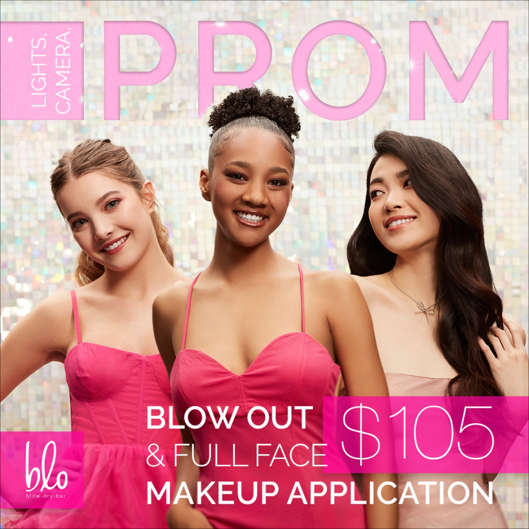 Blo Canton Facebook ad: Your Red Carpet Moment Starts Here
