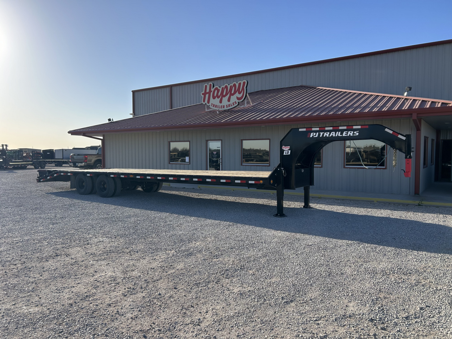 Happy Trailers Facebook ad: Need a hotshot trailer without the wait?