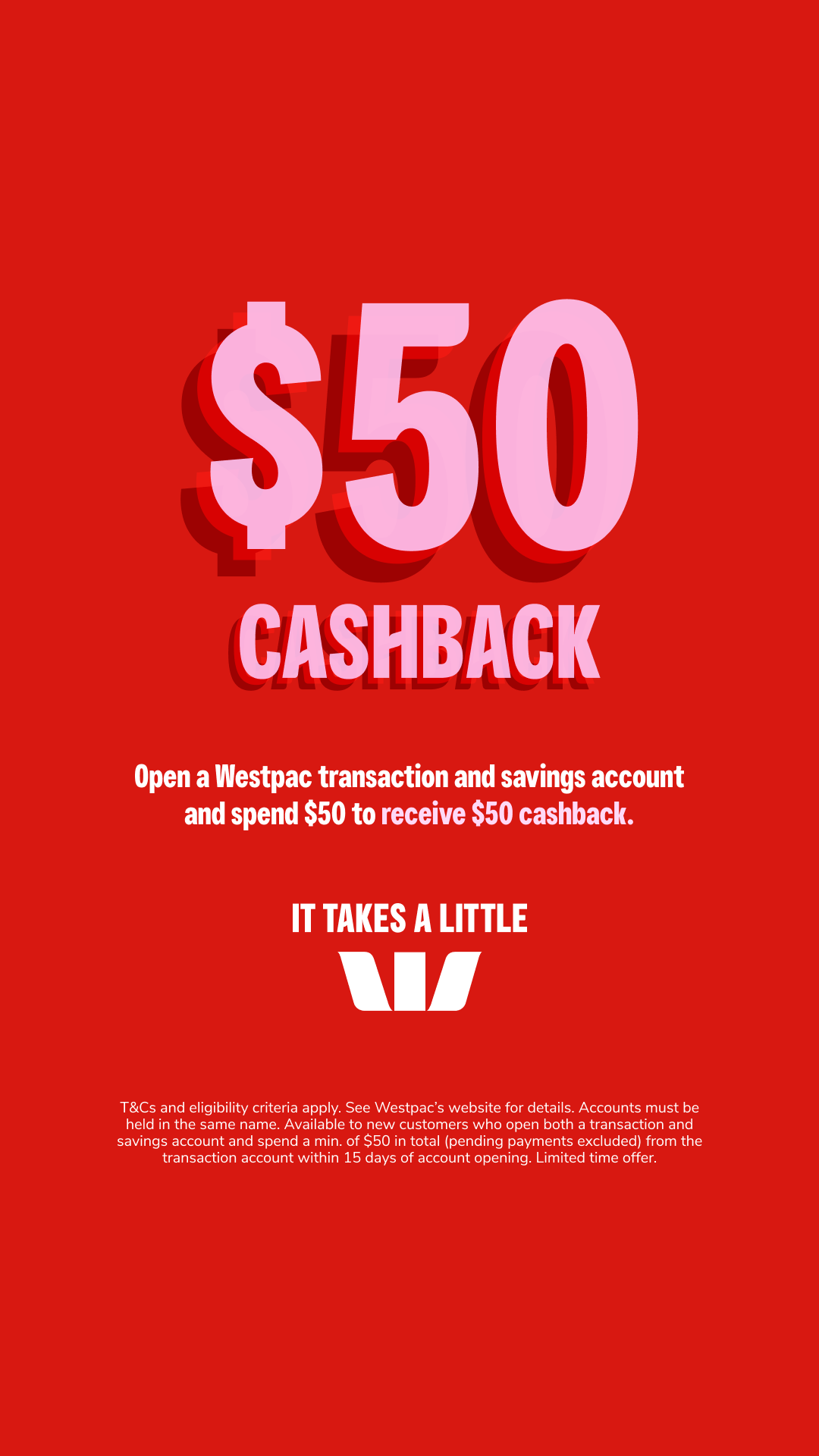 Westpac Facebook ad