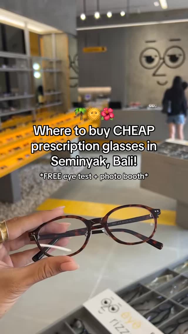 Eyerizz Eyewear Facebook ad: Who knew Bali would be the place for…