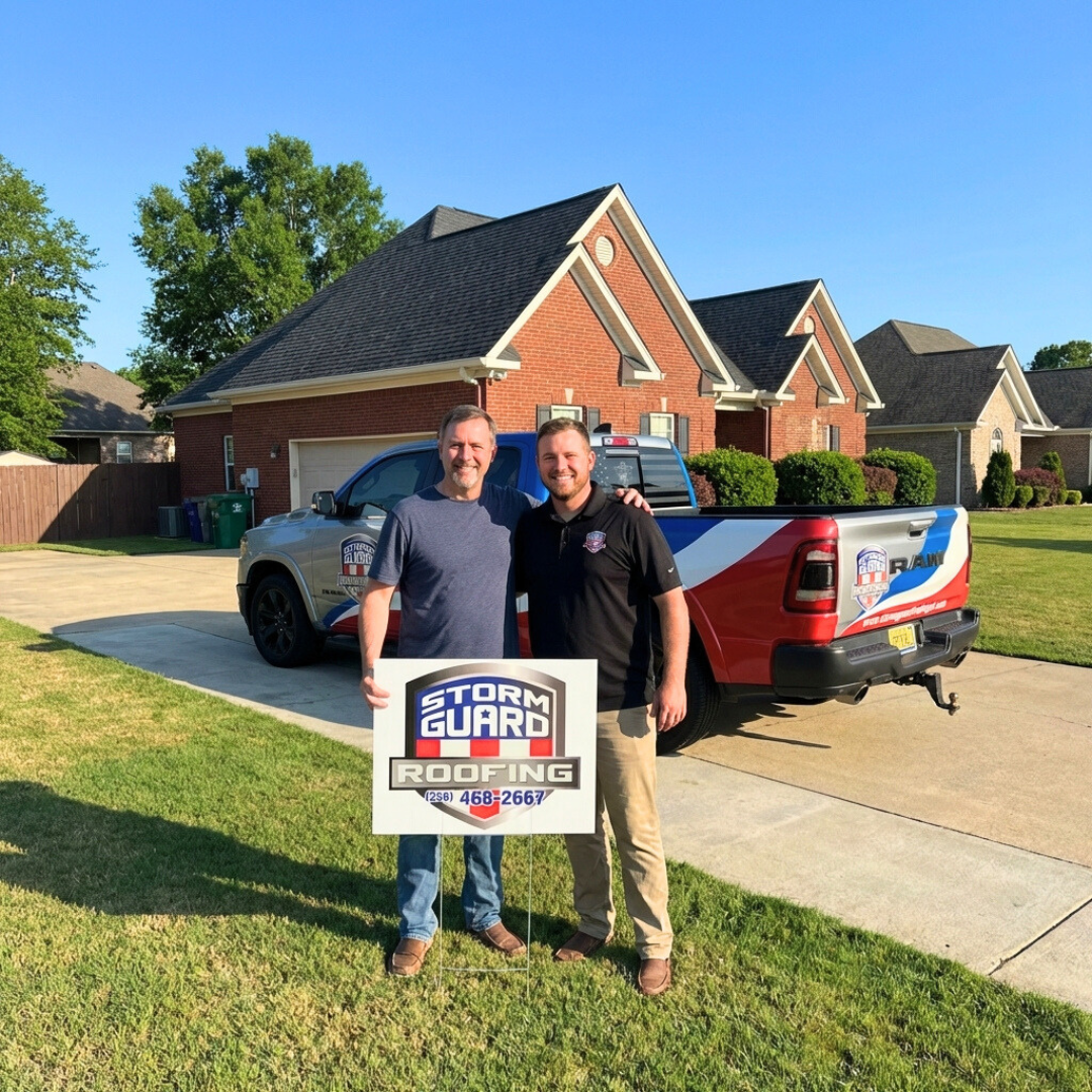 Storm Guard Roofing Facebook ad