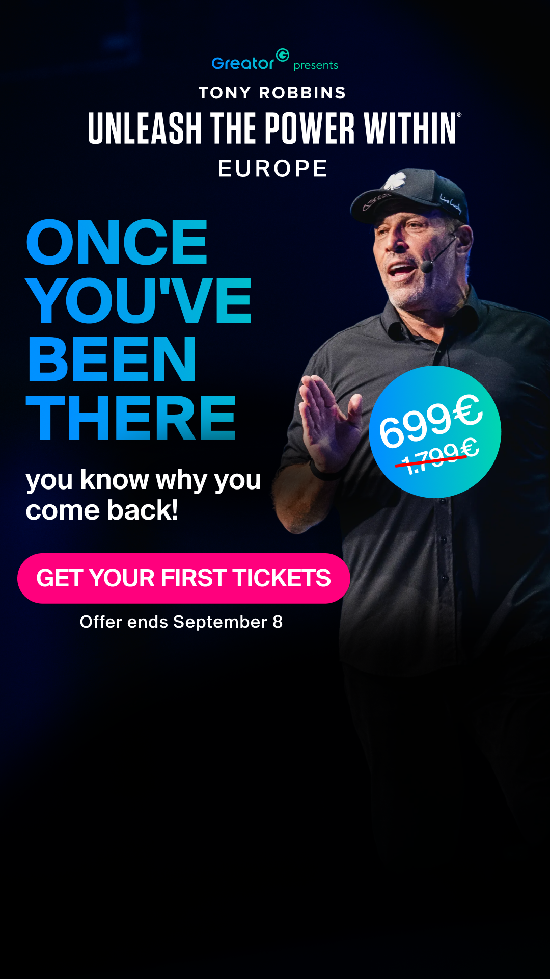 Greator Facebook ad