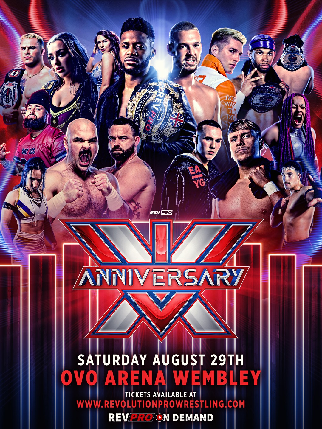 Revolution Pro Wrestling Facebook ad