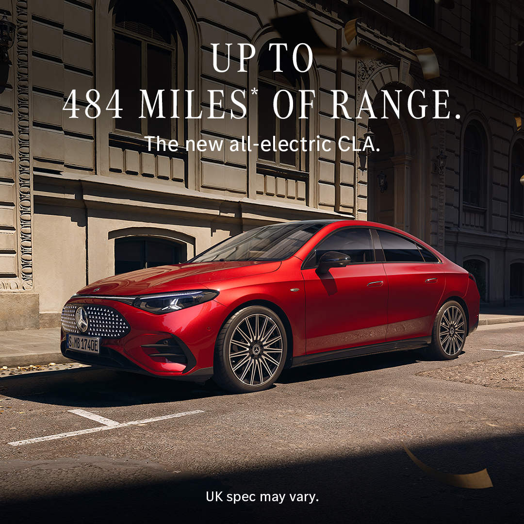 Mercedes-Benz Cars UK Facebook ad: The new all-electric CLA is our most intelligent…