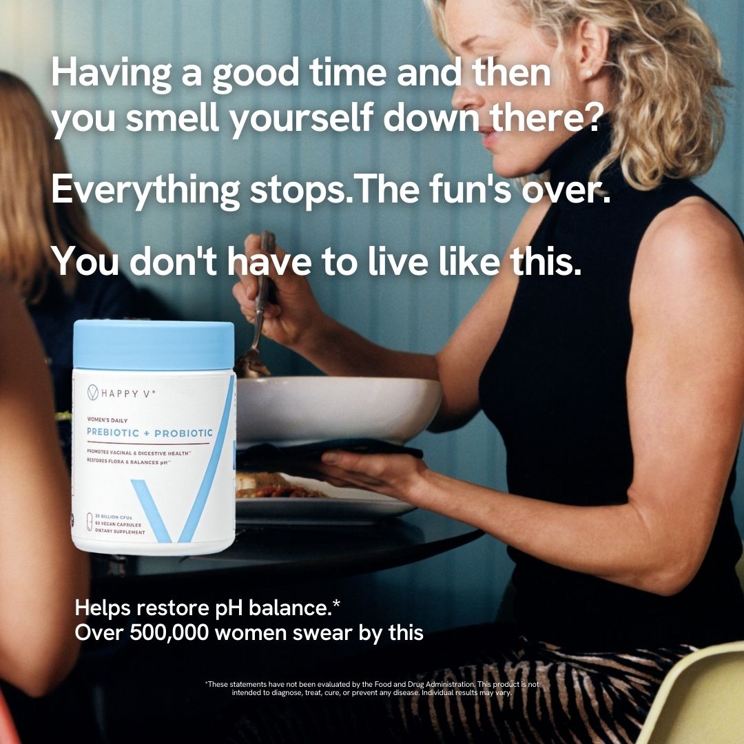 Happy V Facebook ad