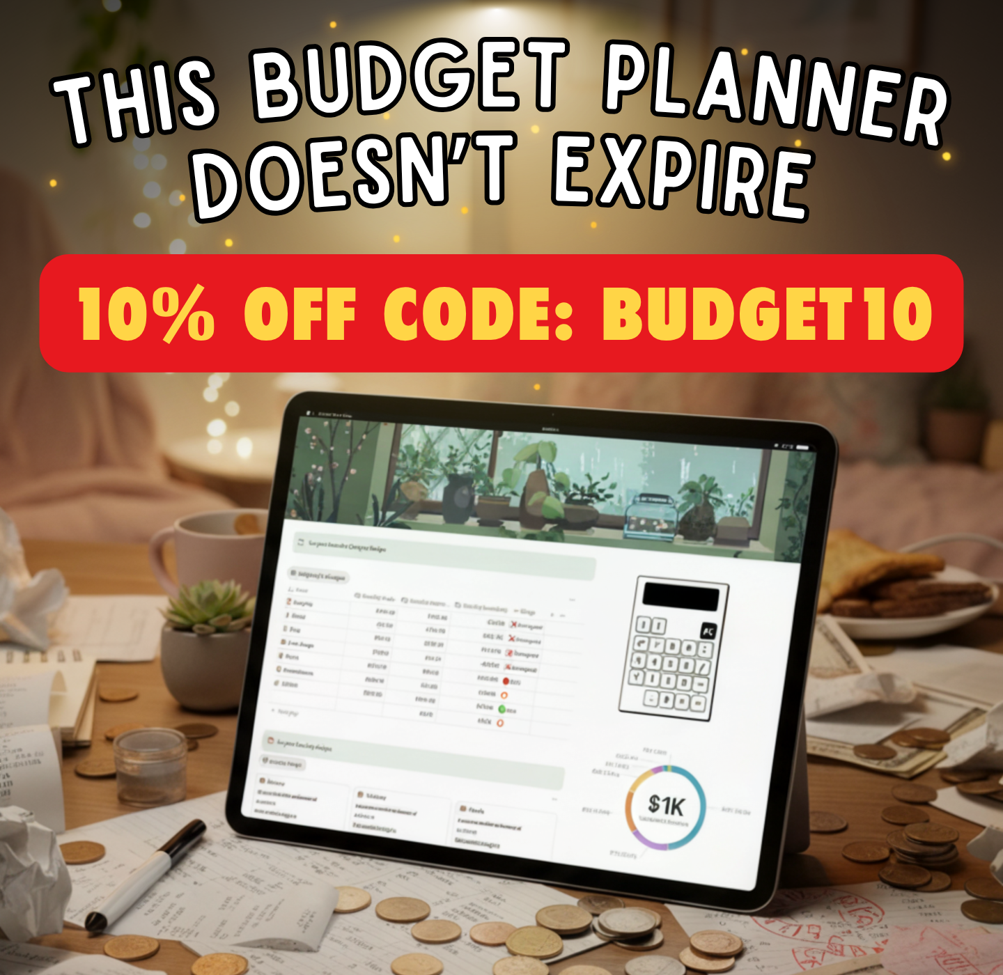 Budget by Steph Facebook ad