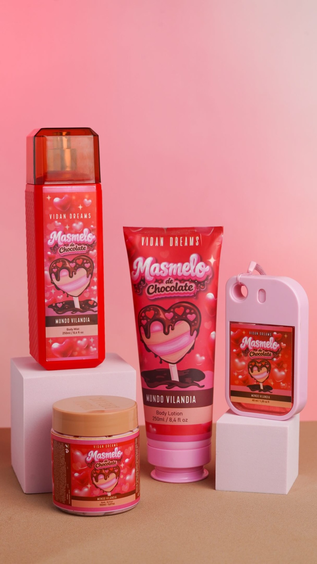 VIDAN DREAMS Facebook ad: Masmelo de Chocolate