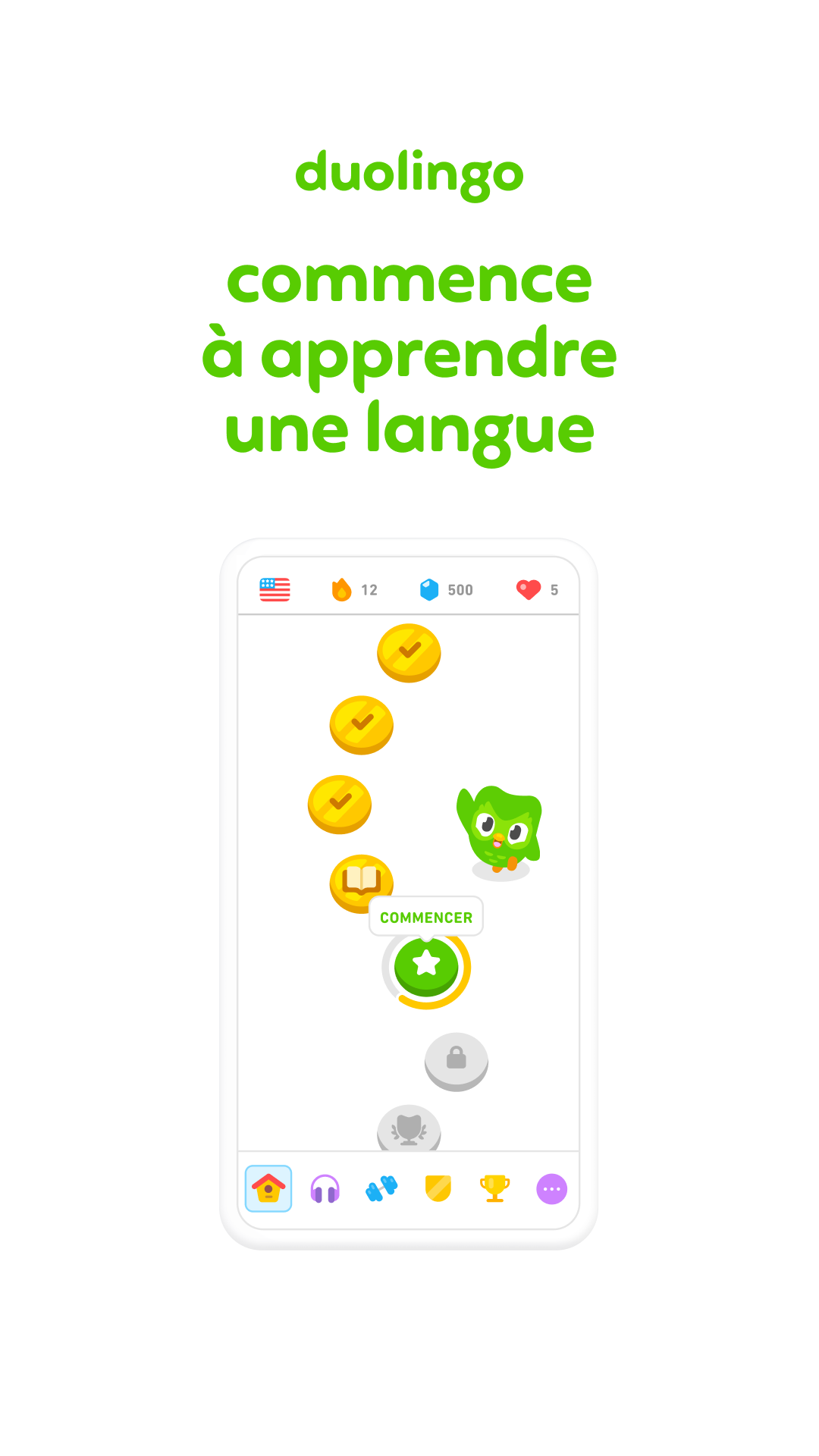 Duolingo Facebook ad