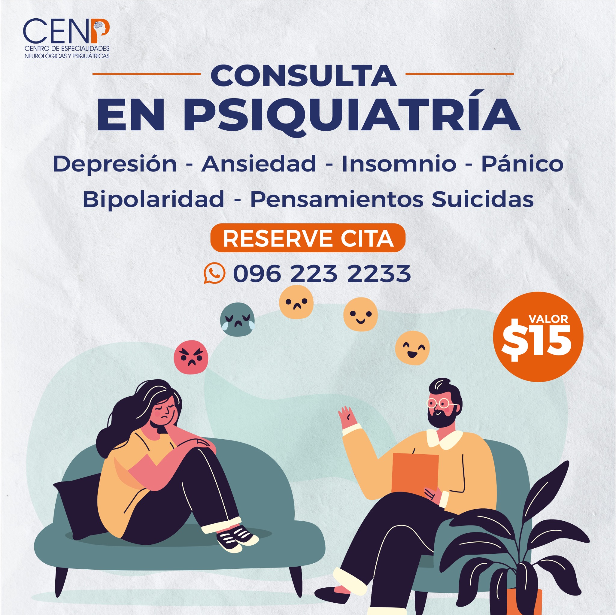 CENP Centro De Especialidades Neurológicas y Psiquiátricas Facebook ad