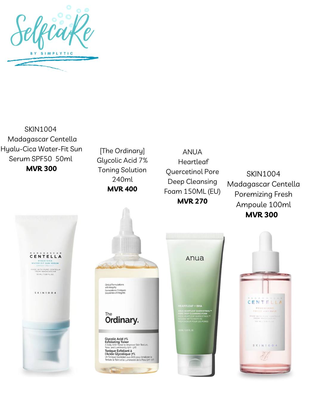 Selfcare by Simplytic Facebook ad: Get ready to glow and achieve your skinβ¦