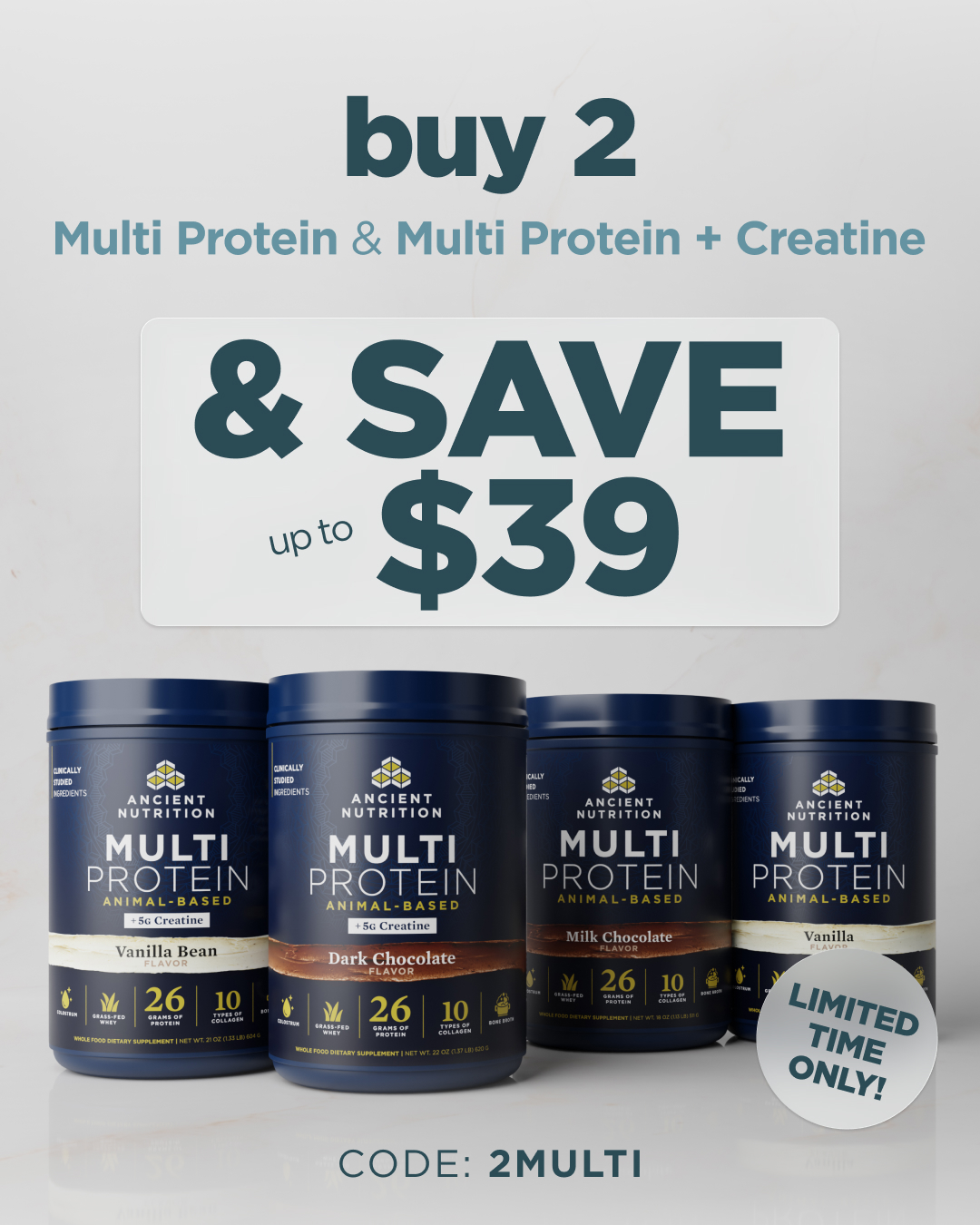 Ancient Nutrition Facebook ad