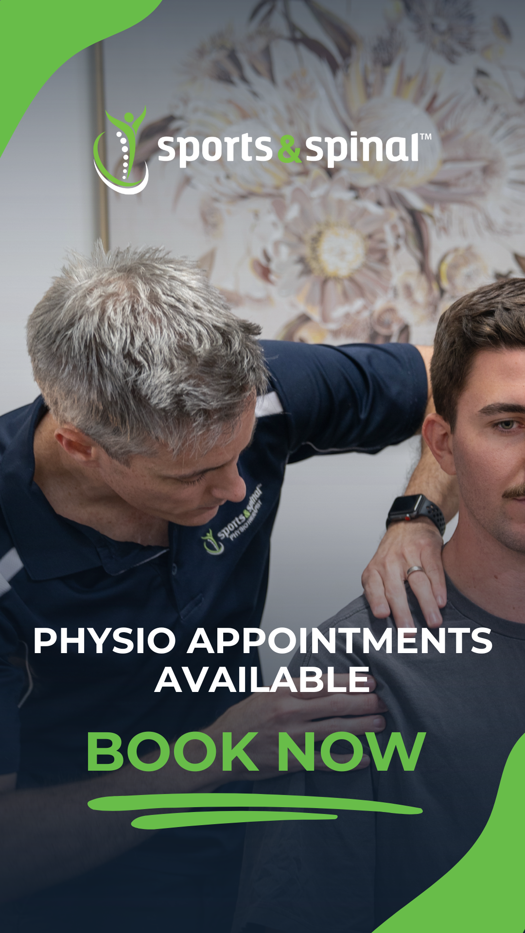 Sports & Spinal Facebook ad