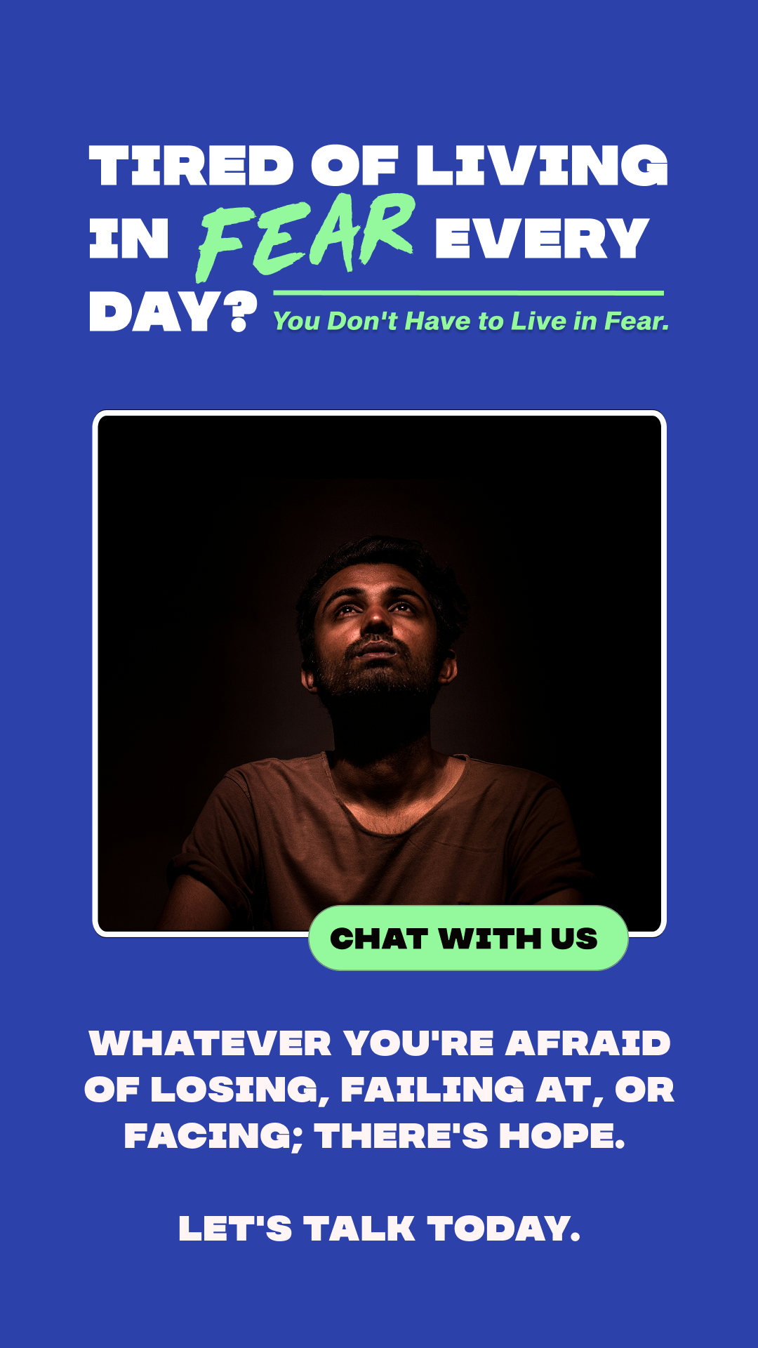 Hey Fear Facebook ad