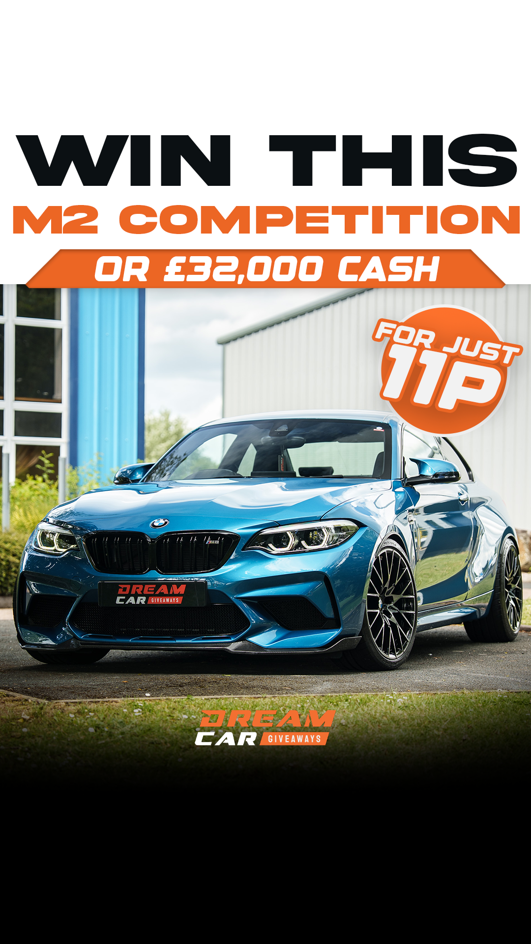 Dream Car Giveaways Facebook ad