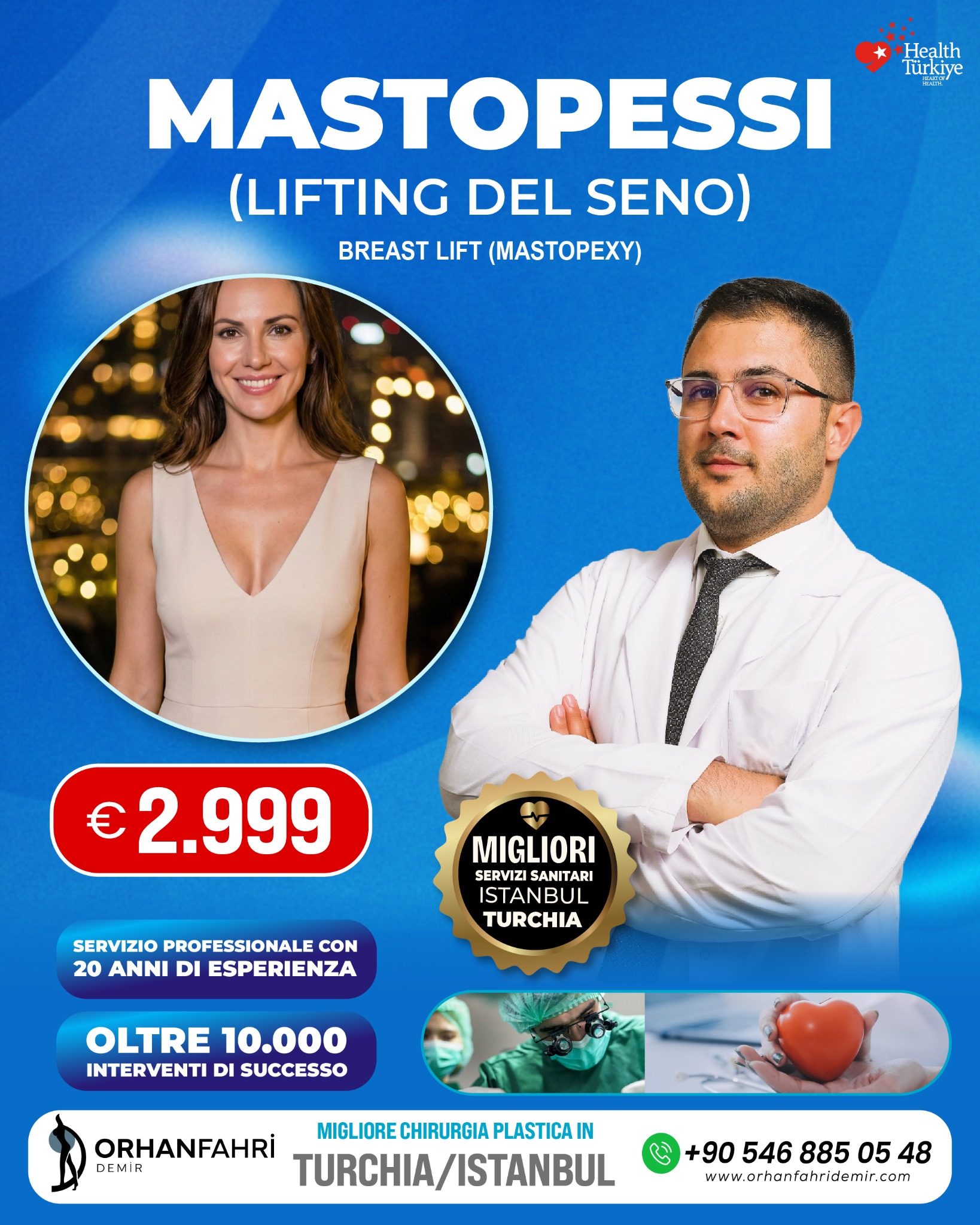 Dr. Orhan Fahri Demir Facebook ad: Migliori Servizi Sanitari Turchia/Istanbul