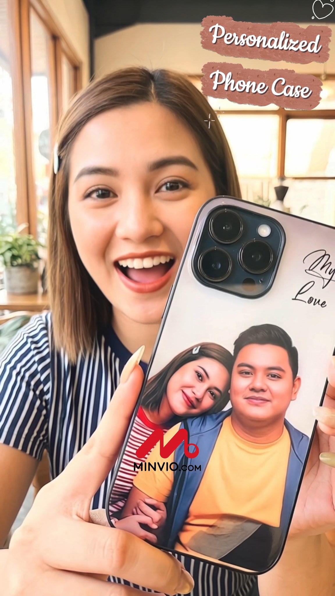 Minvio Facebook ad: Minvio - Personalized phone case